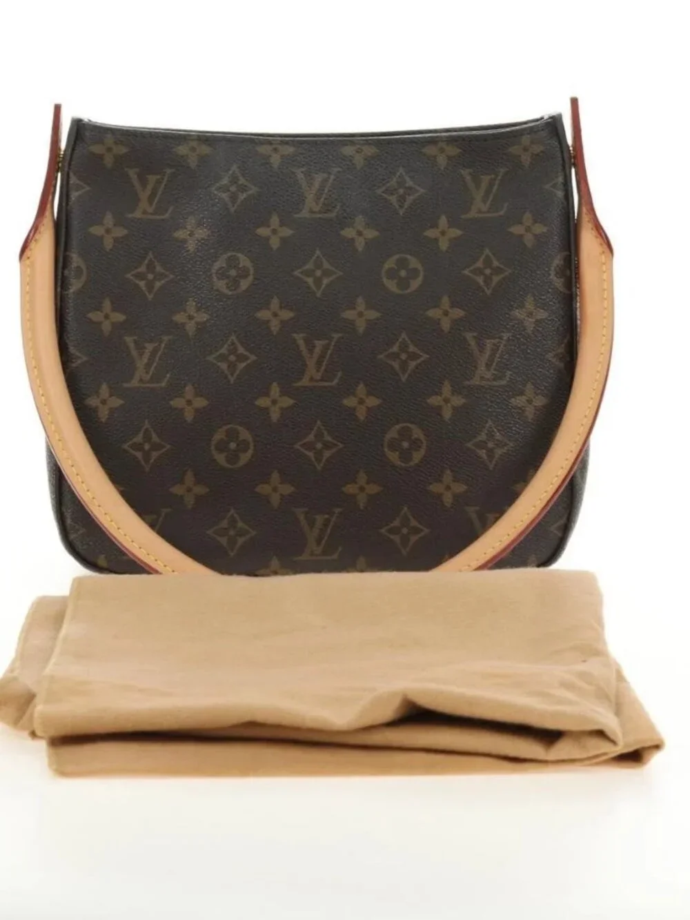 LOUIS VUITTON Monogram Looping MM Shoulder Bag M51146 LV Auth 185714V